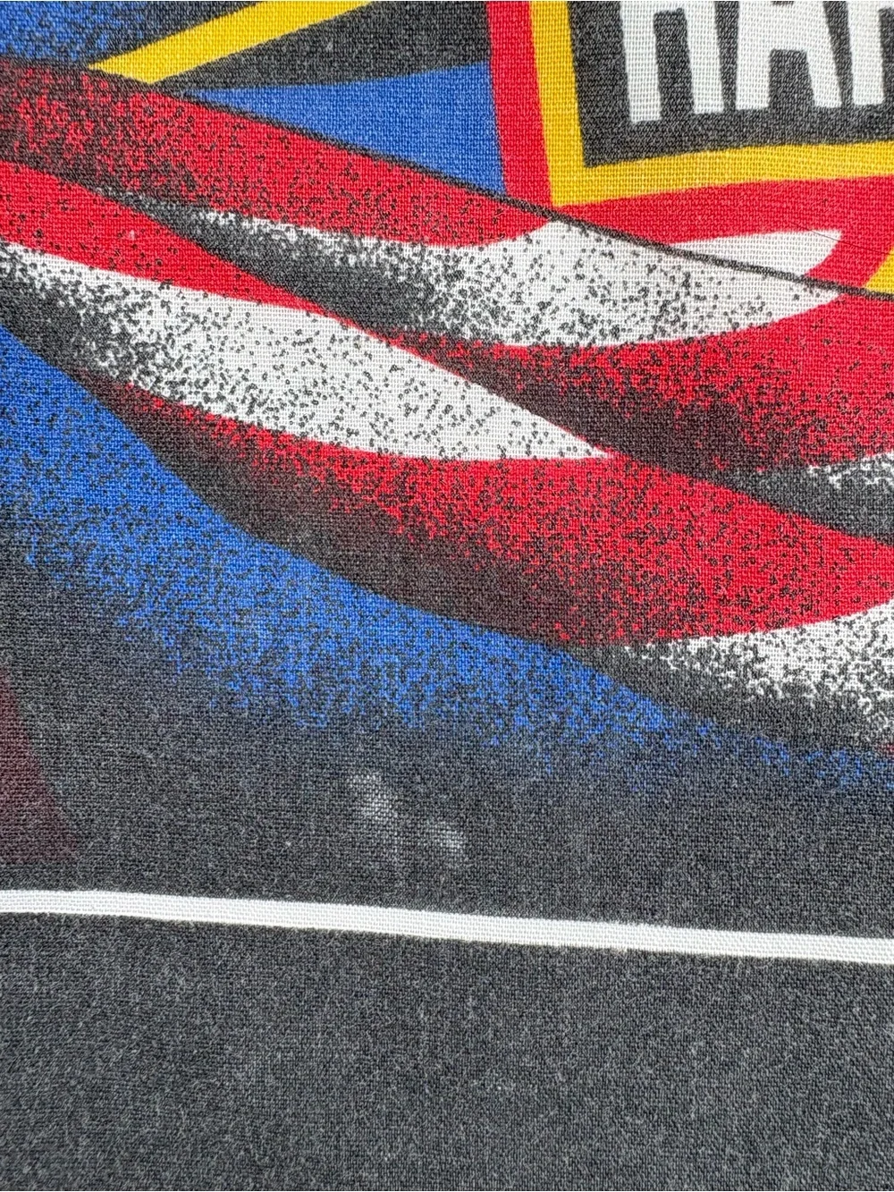 Harley-Davidson Official Eagle American Flag Bandana Black USA Vintage